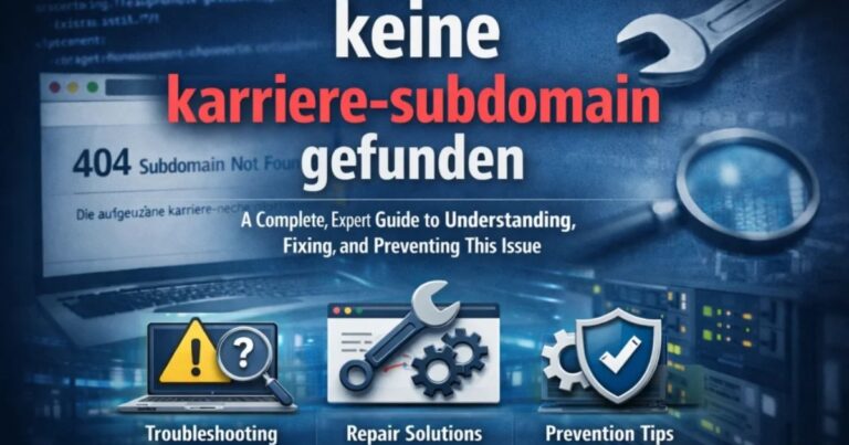 keine karriere-subdomain gefunden