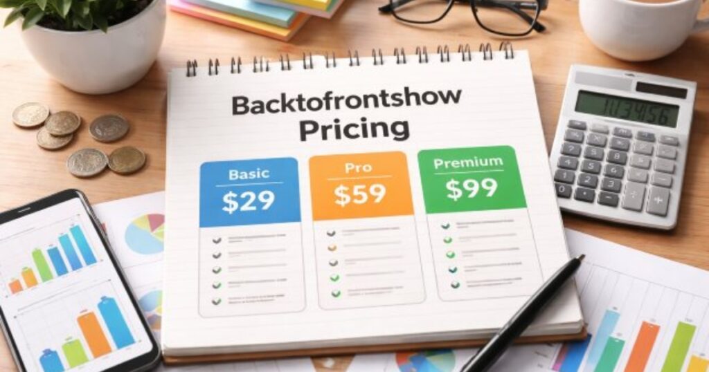 backtofrontshow pricing